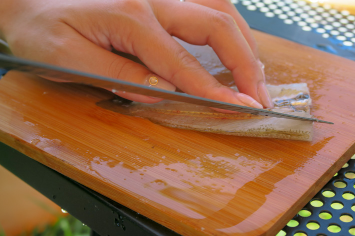 アウトレット店  魚用　6インチ　8インチセット販売　新品未使用 フィレナイフ肉 調理器具